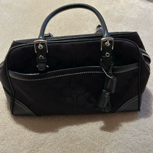 Coach black bag